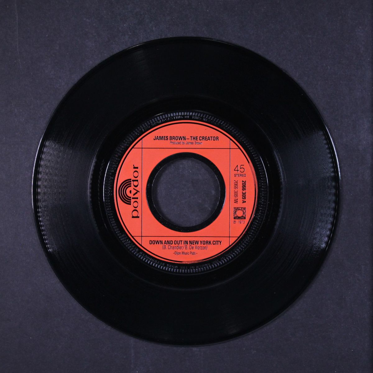 down and out in new york city / mama's dead by JAMES BROWN