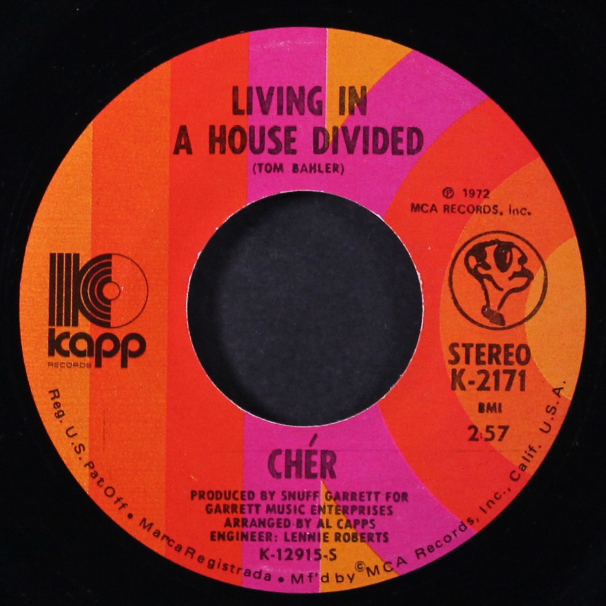 living in a house divided by CHER