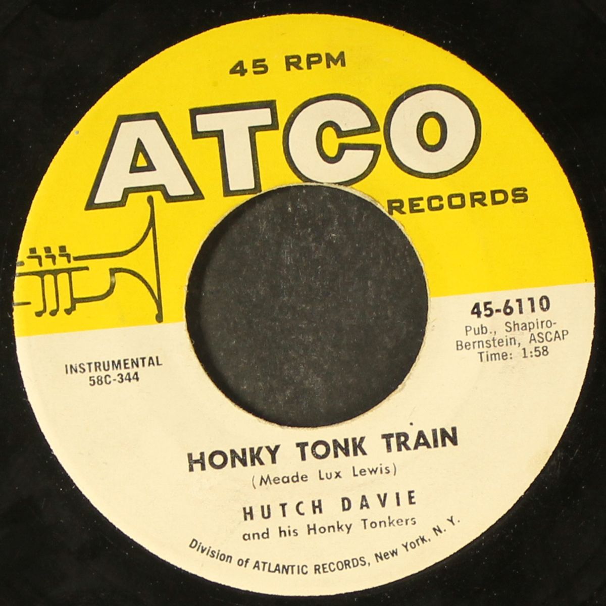 honky tonk train by HUTCH DAVIE