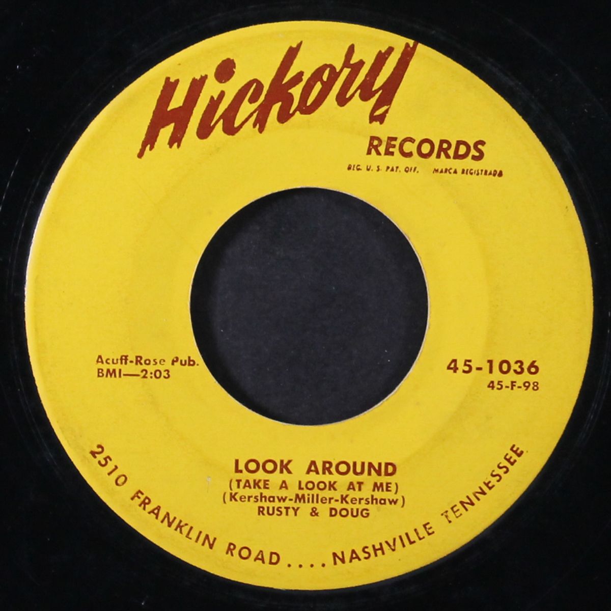 look around / can i be dreaming by RUSTY & DOUG KERSHAW