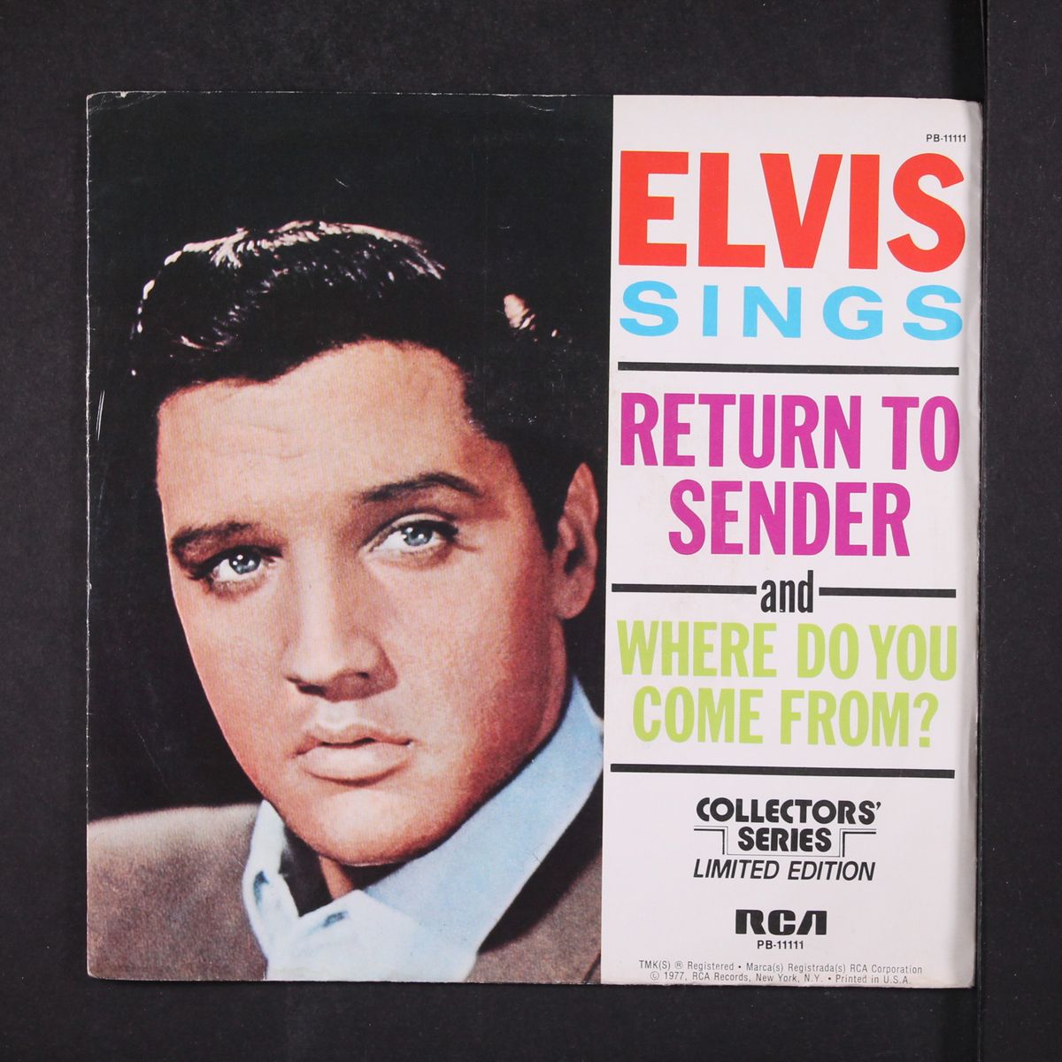 return to sender by ELVIS PRESLEY