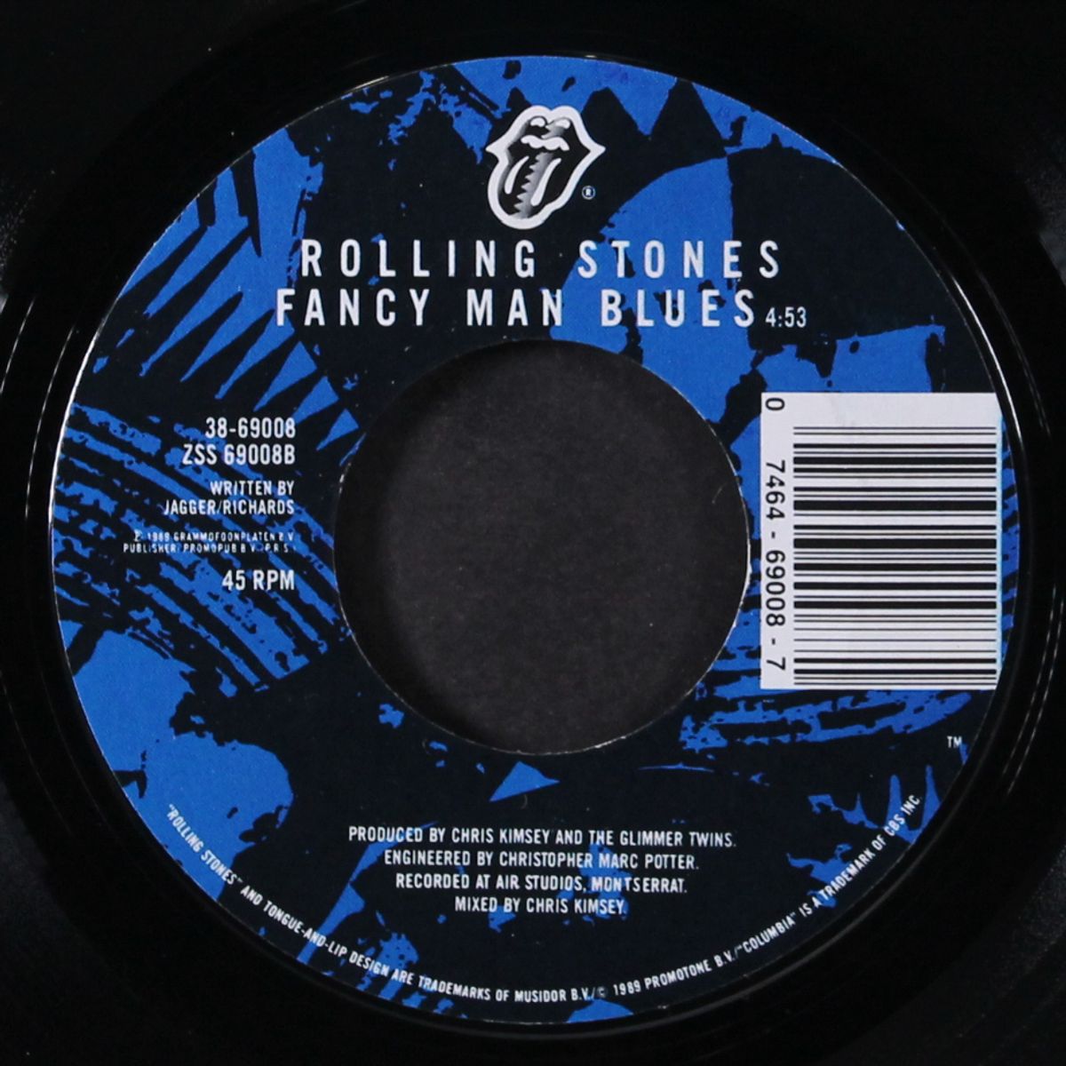 mixed emotions / fancy man blues by ROLLING STONES