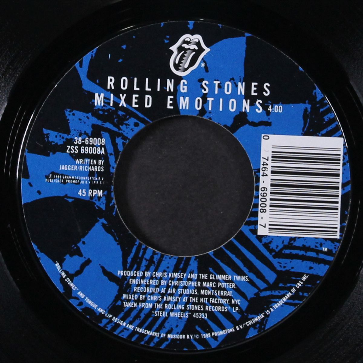 mixed emotions / fancy man blues by ROLLING STONES