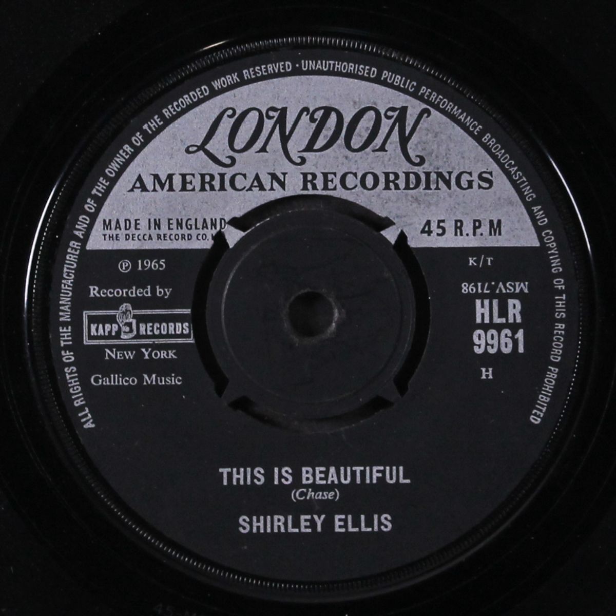 the clapping song by SHIRLEY ELLIS