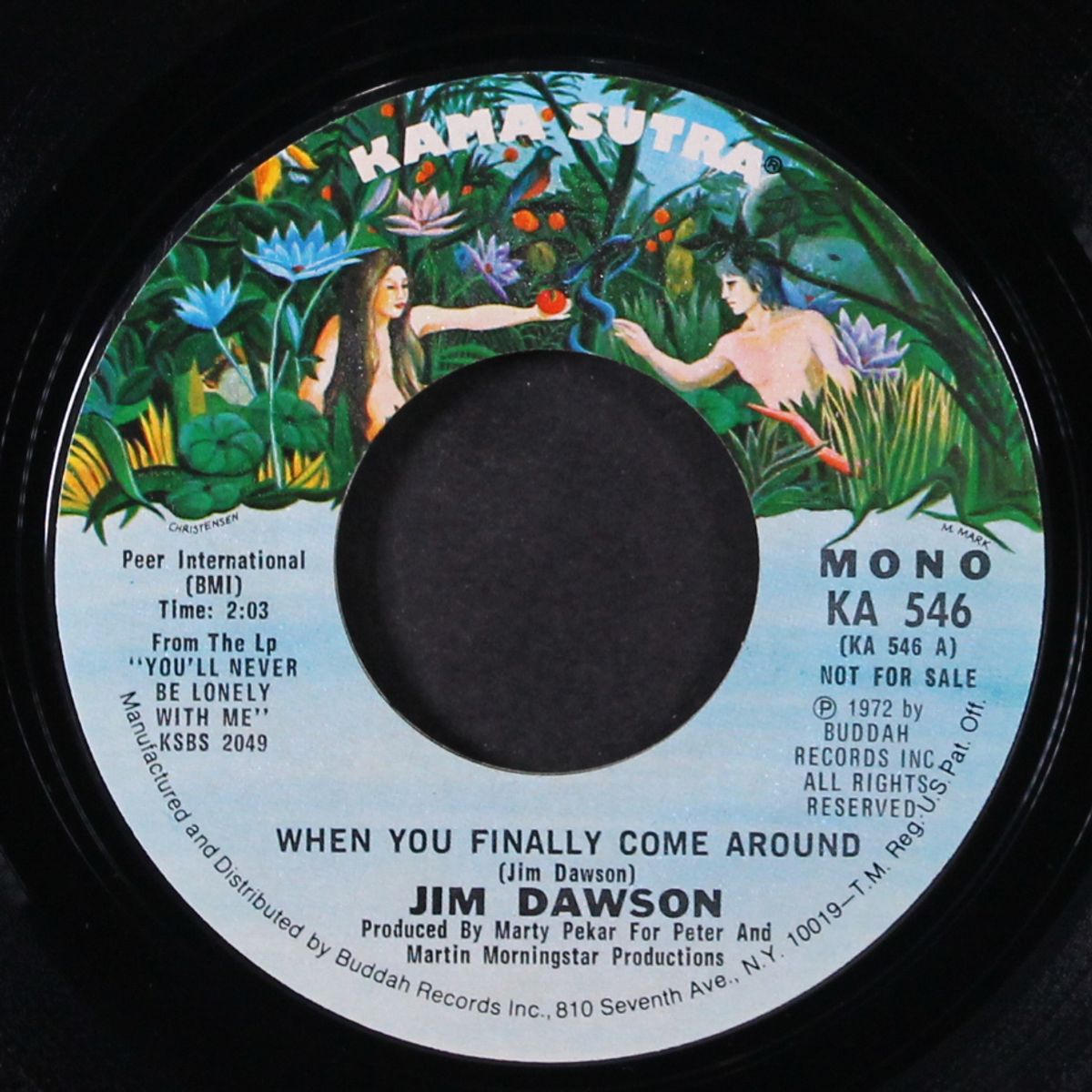 when you finally come around / mono by JIM DAWSON