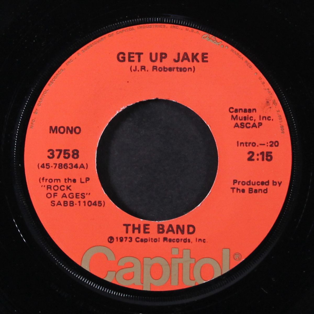 ain't got no home / get up jake by BAND