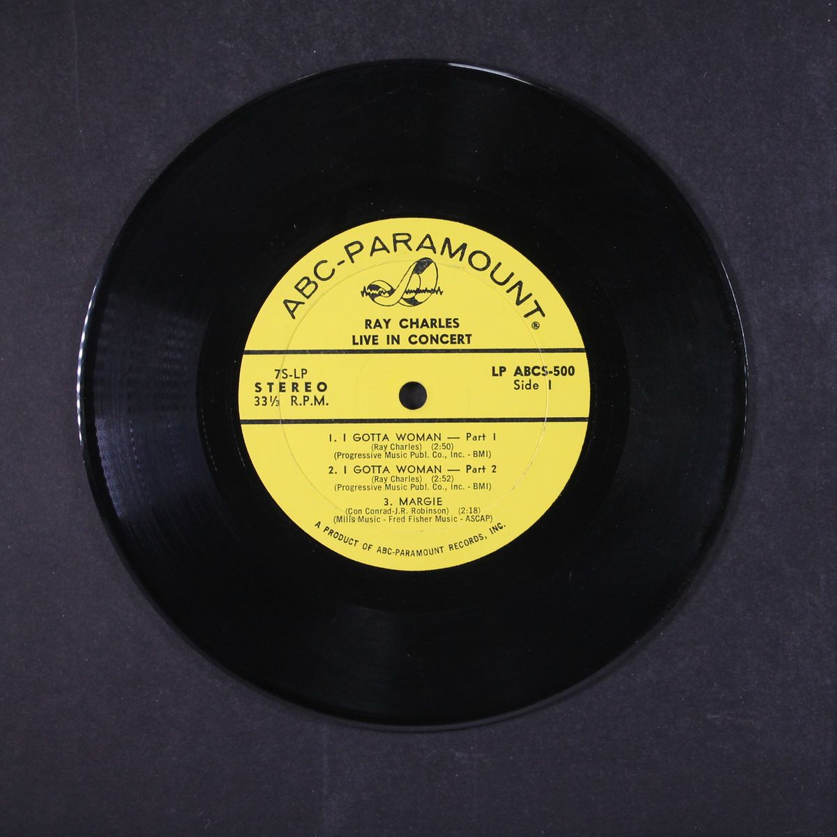 live in concert by RAY CHARLES