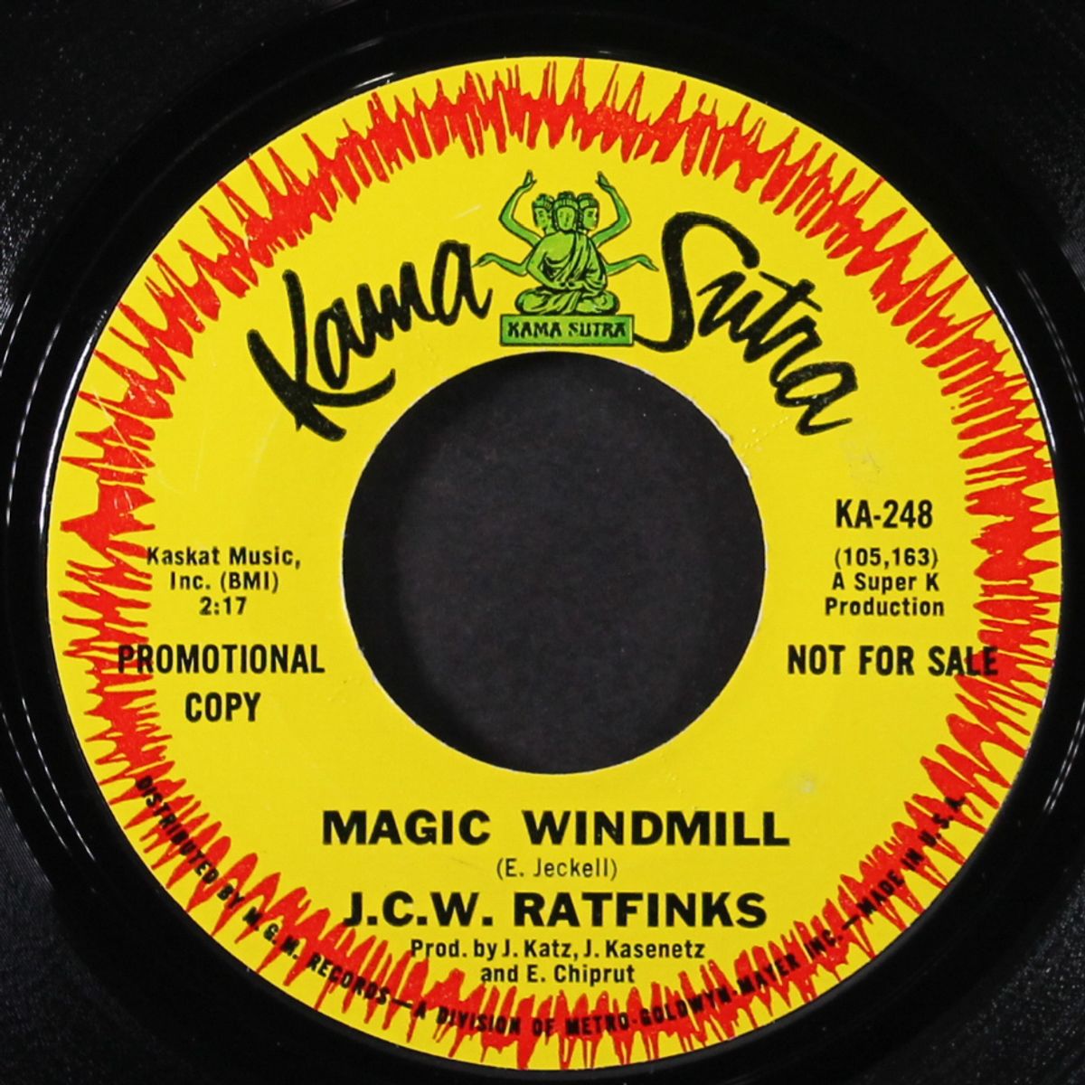 pop goes the weasel / magic windmill by J.C.W. RATFINKS