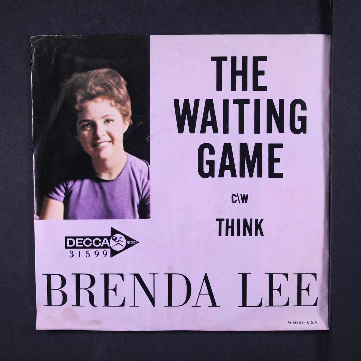 think / the waiting game by BRENDA LEE