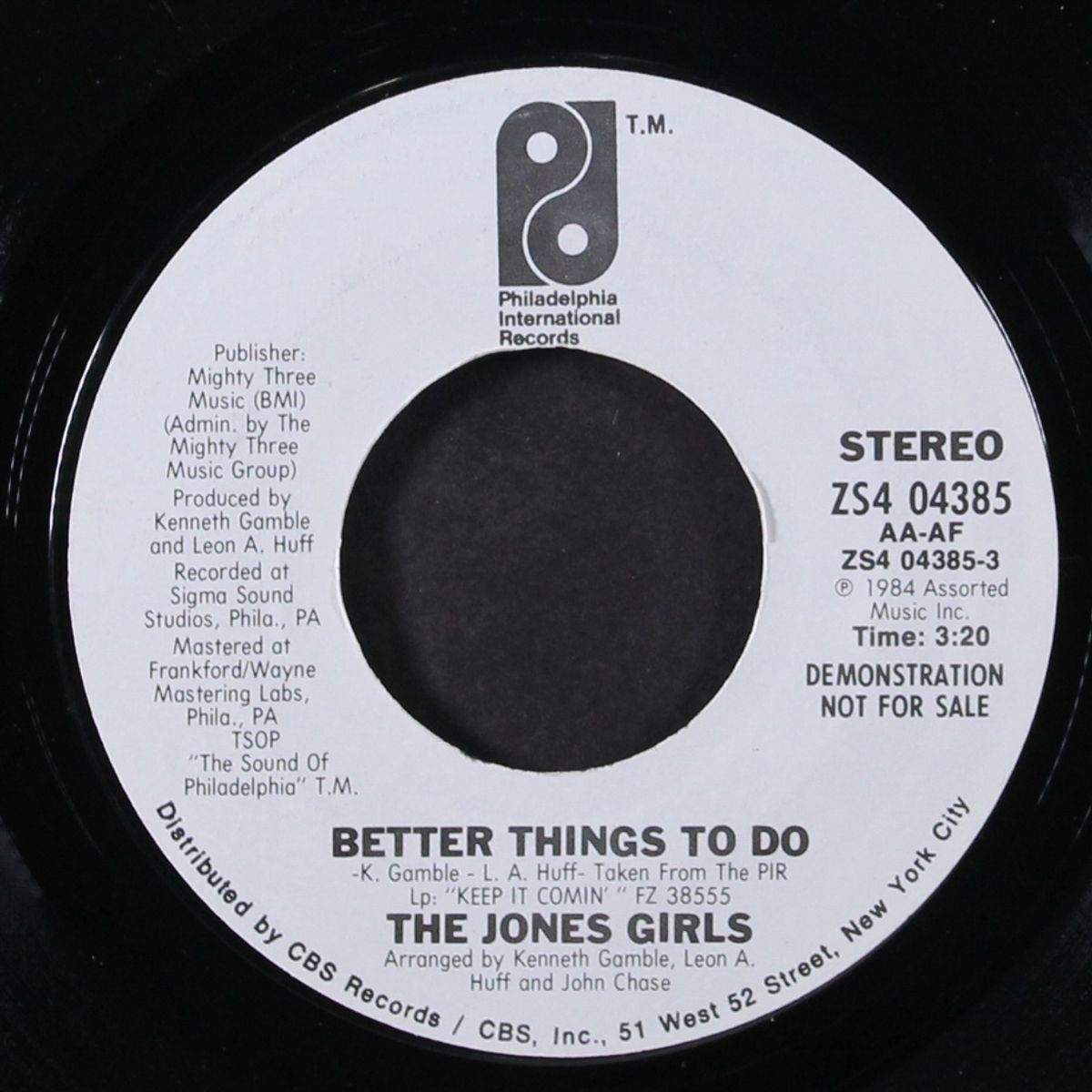 better things to do / same by JONES GIRLS