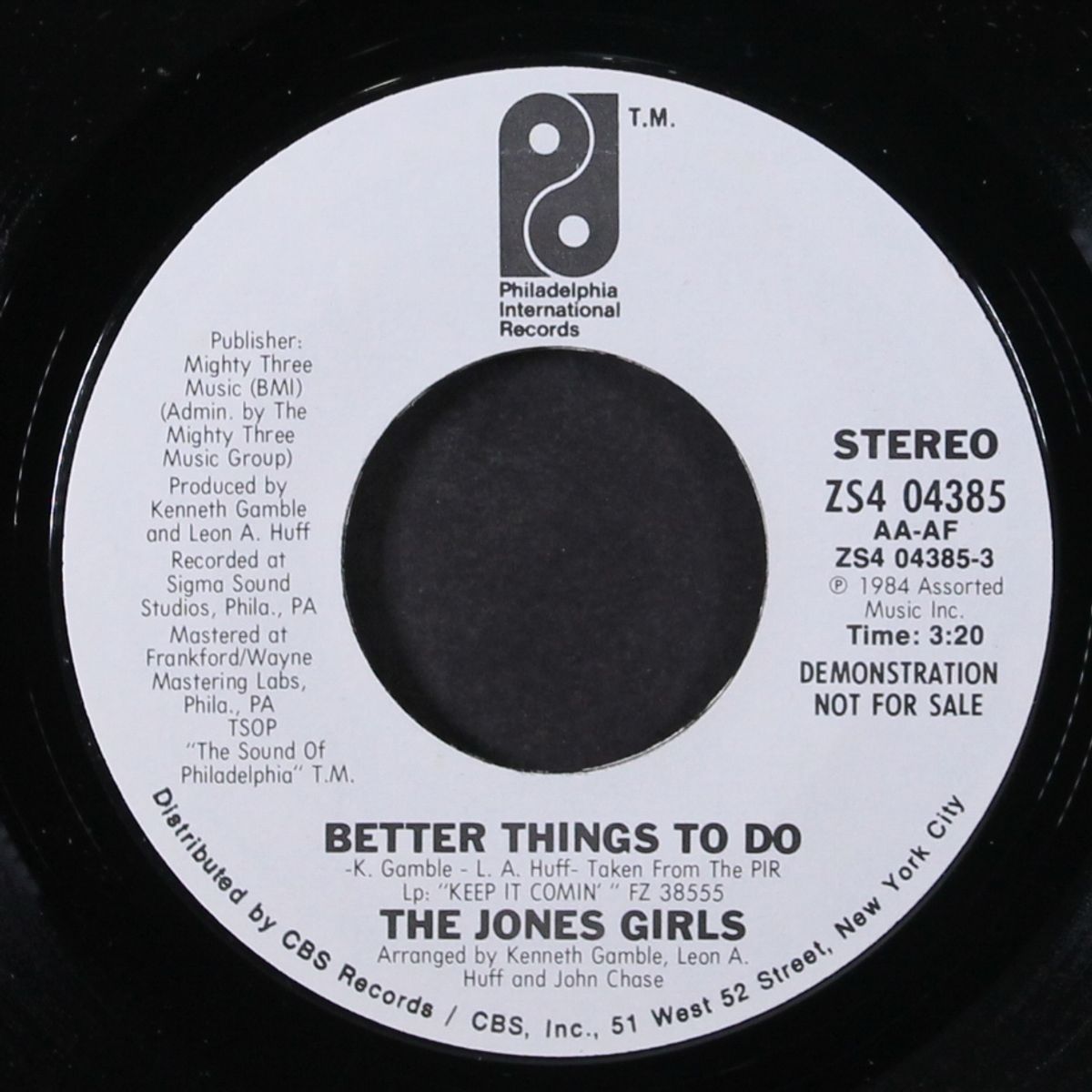 better things to do / same by JONES GIRLS