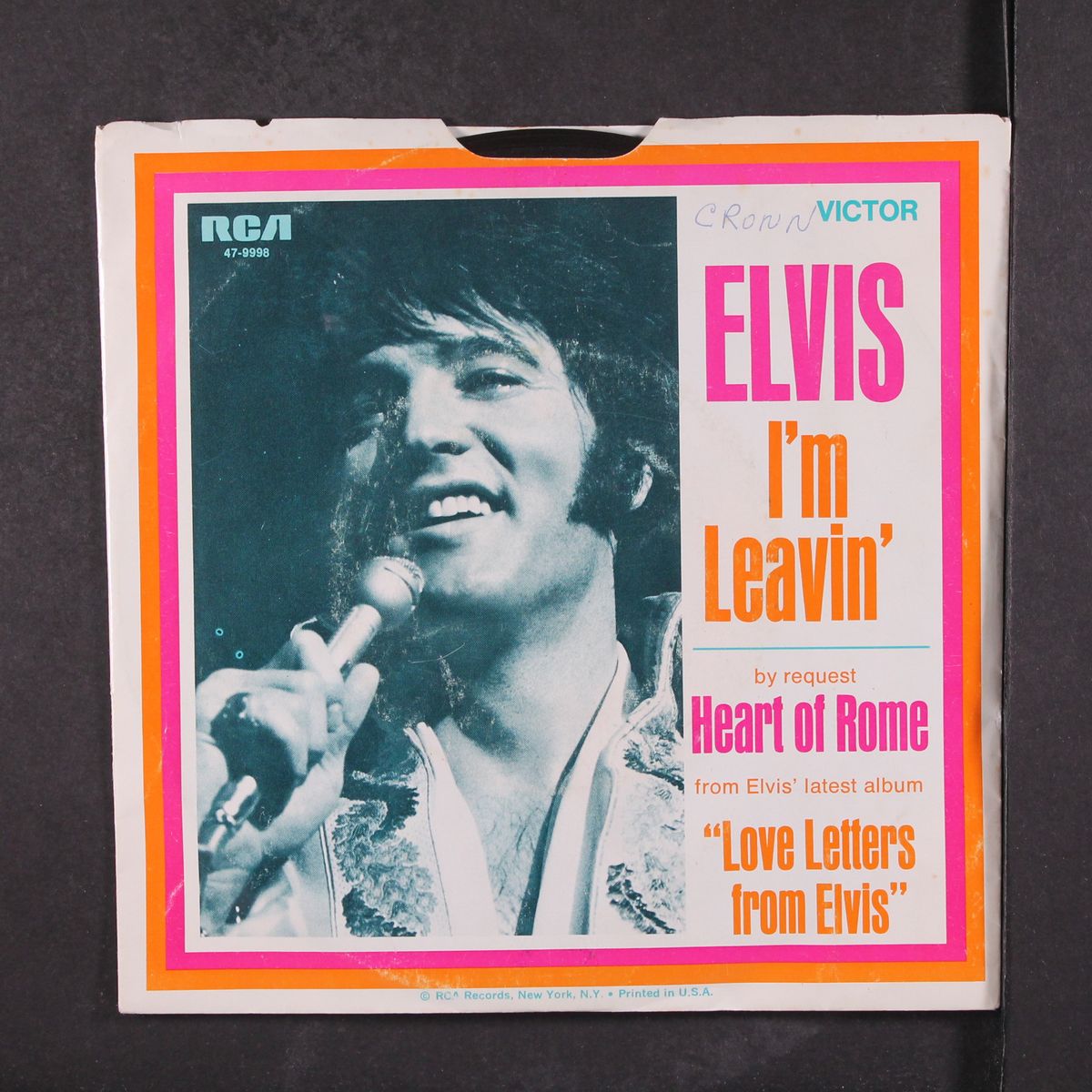 i'm leavin' / heart of rome by ELVIS PRESLEY