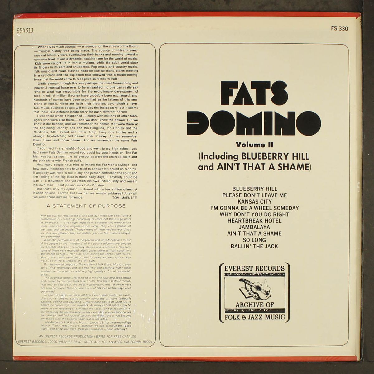 vol 2 by FATS DOMINO