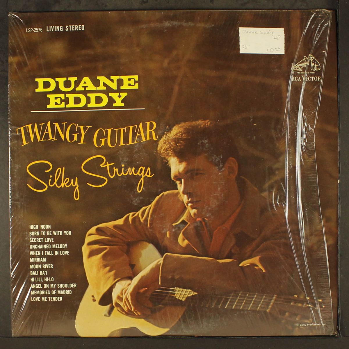 twangy guitar, silky strings by DUANE EDDY