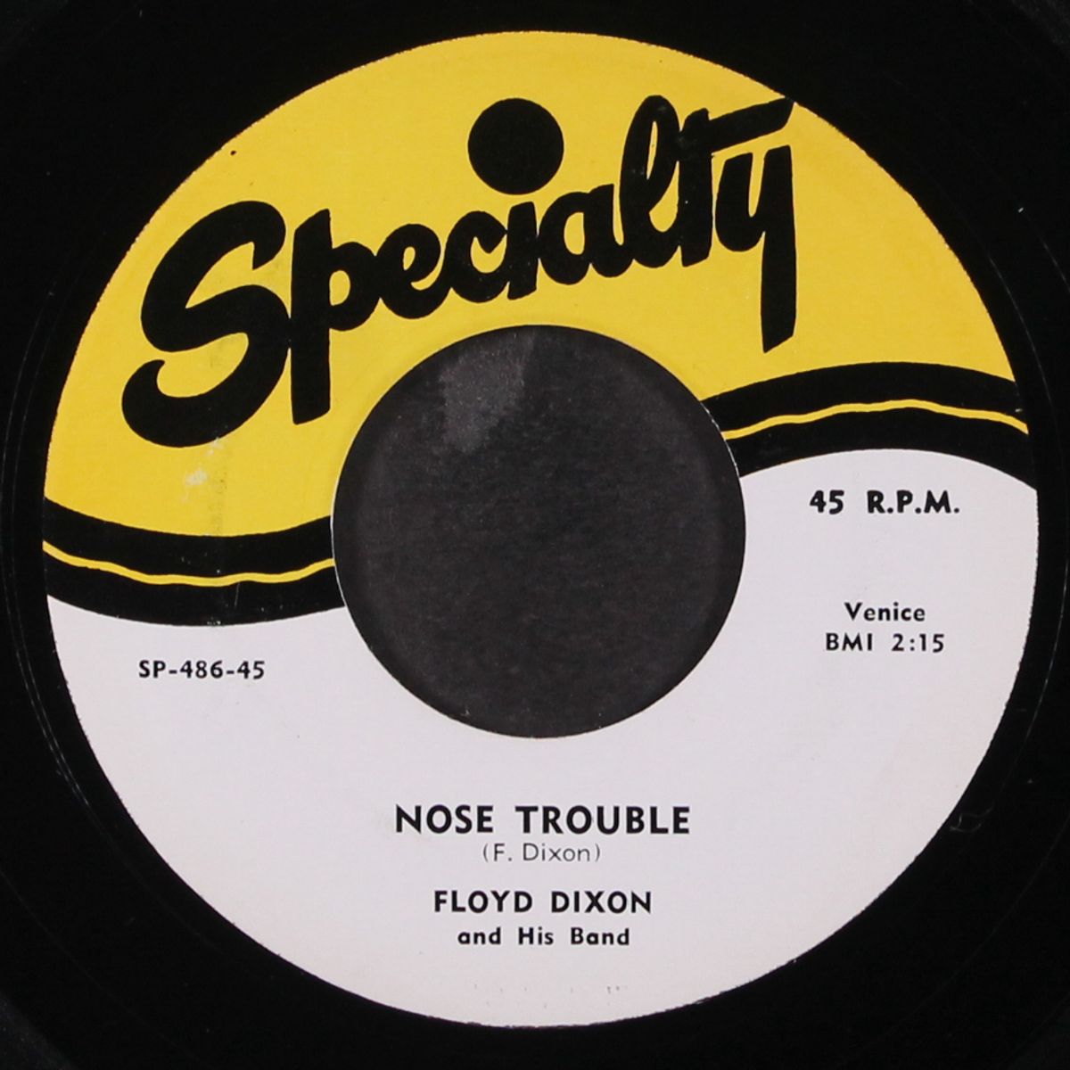 ooh-eee! ooh-eee! / nose trouble by FLOYD DIXON