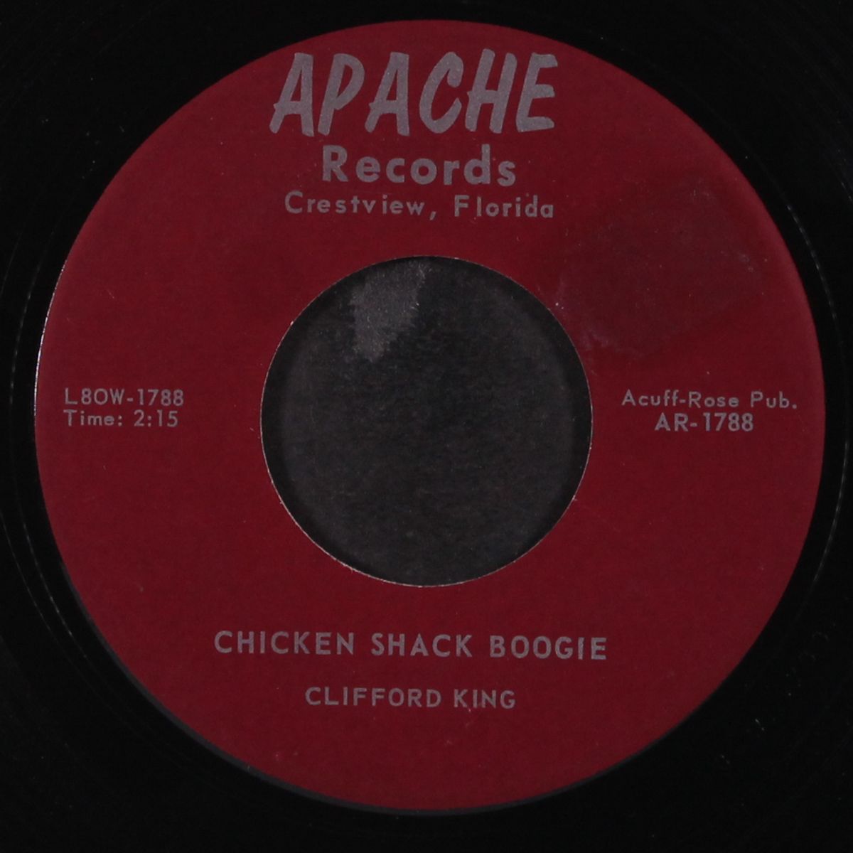 chicken shack boogie / want to jump with you baby by CLIFFORD KING