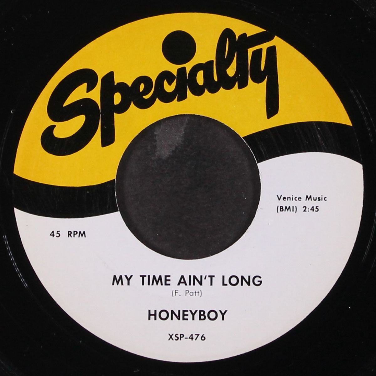 bloodstains on the wall / my time ain't long by HONEYBOY