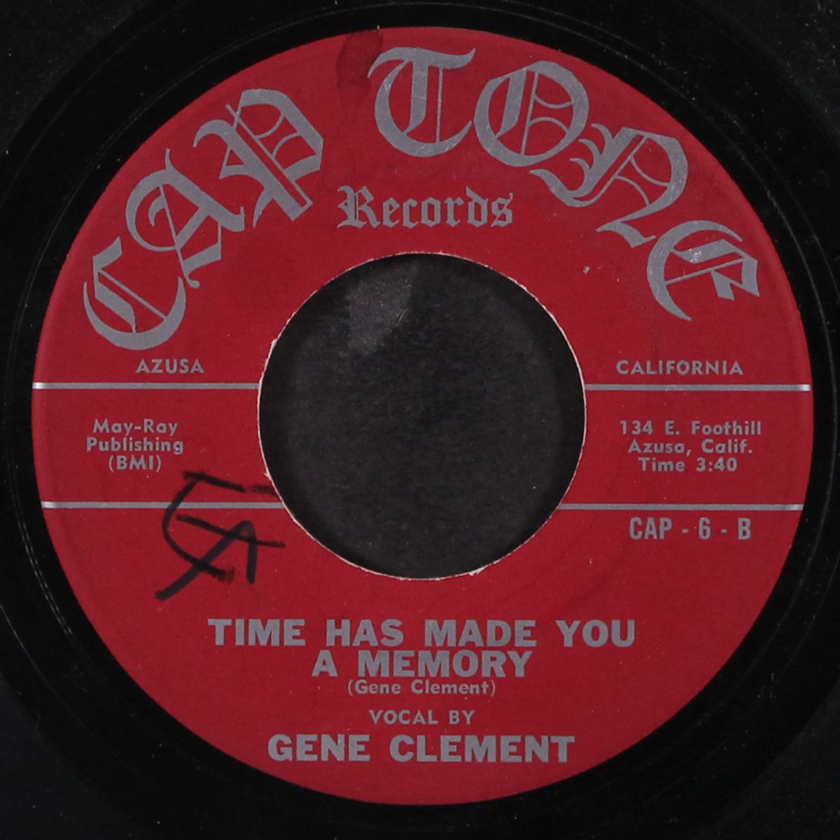 it hurts me / time has made you a memory by GENE CLEMENT