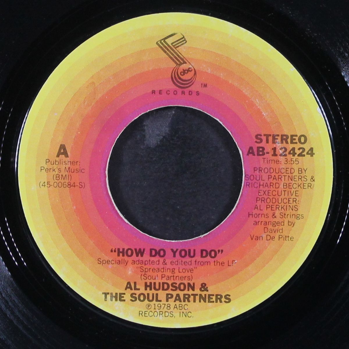 how do you do / dance, get down by AL HUDSON & SOUL PARTNERS