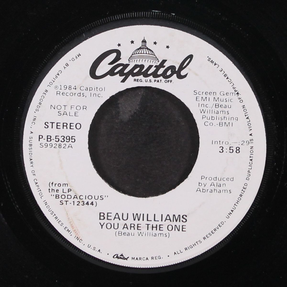 you are the one / same by BEAU WILLIAMS