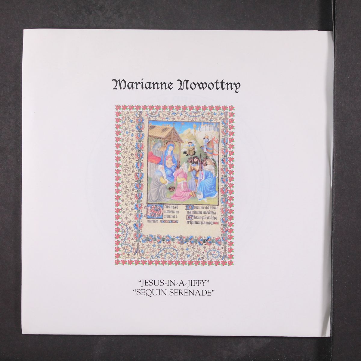 jesus-in-a-jiffy / sequin serenade by MARIANNE NOWOTTNY
