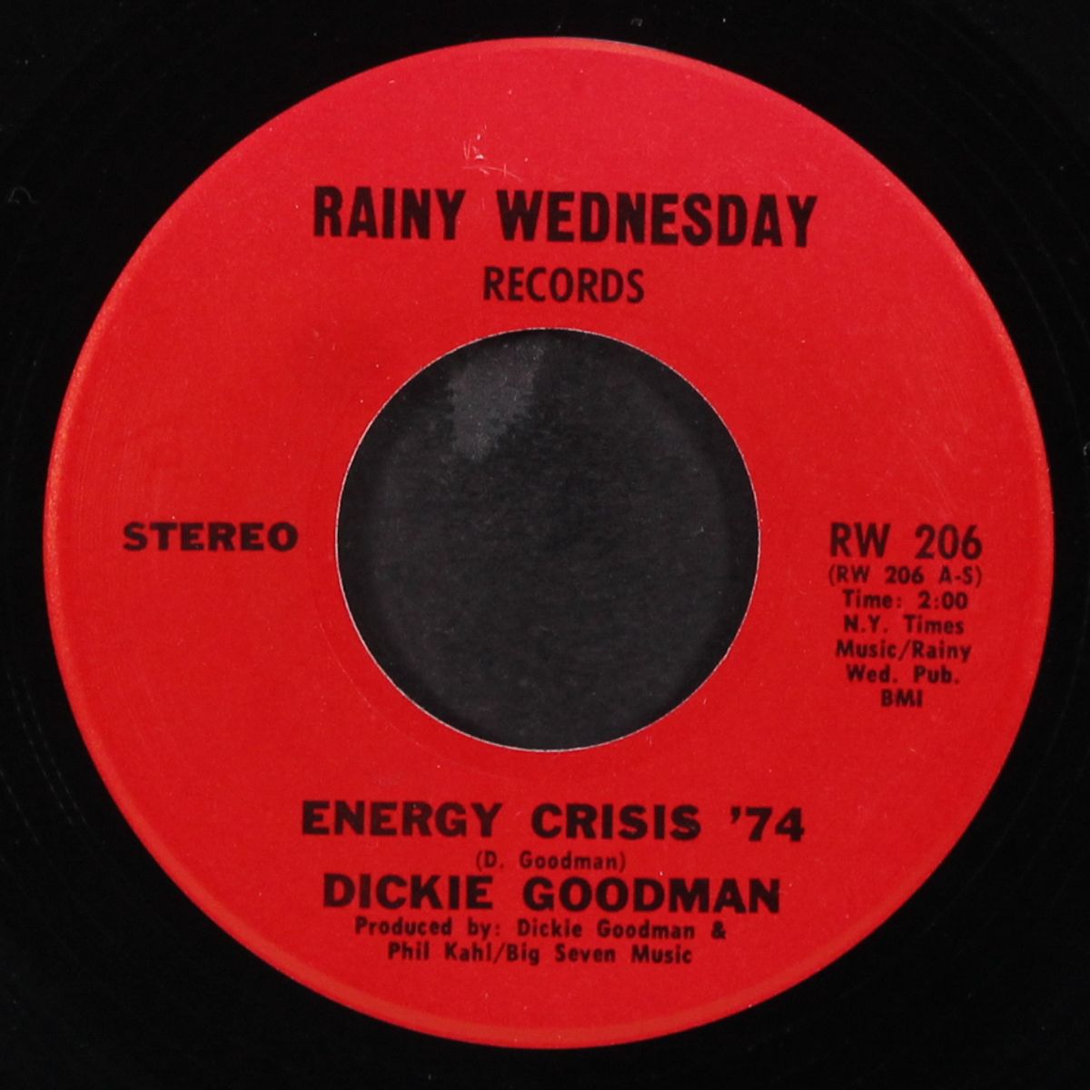 energy crisis '74 / ruthie's theme by DICKIE GOODMAN