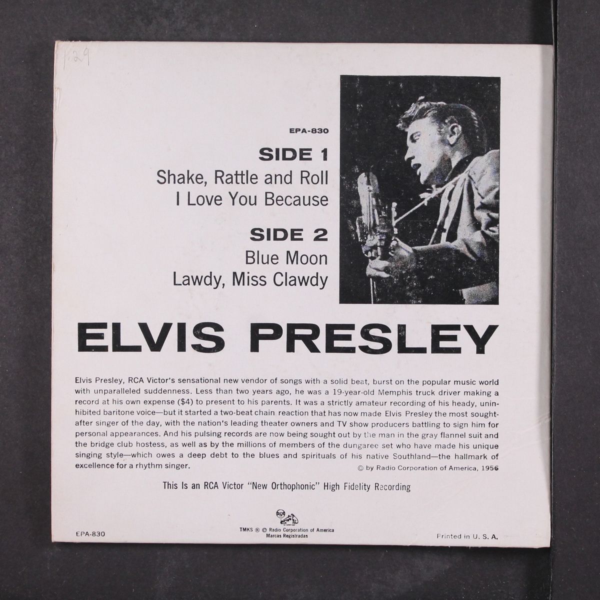 shake, rattle and roll by ELVIS PRESLEY