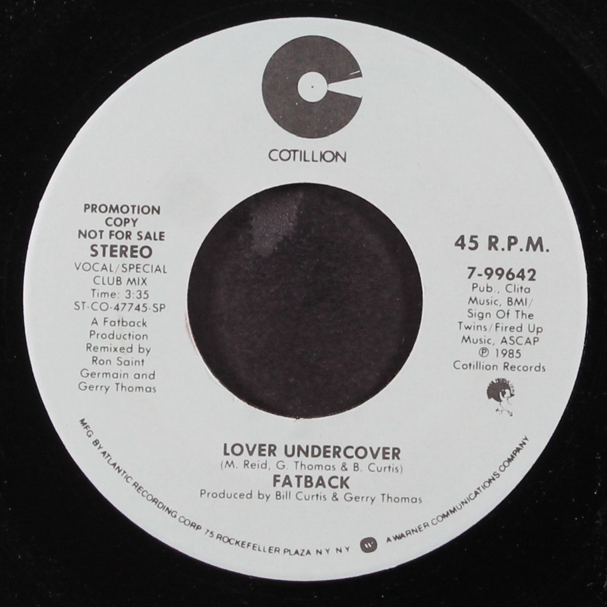 lover undercover / club mix by FATBACK