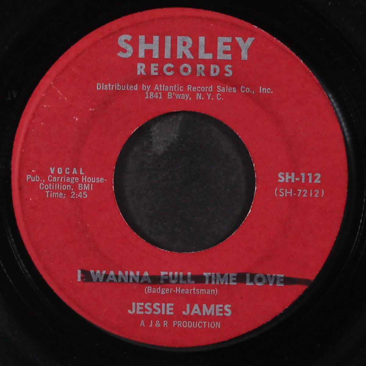 i gotta little girl / i wanna full time love by JESSIE JAMES