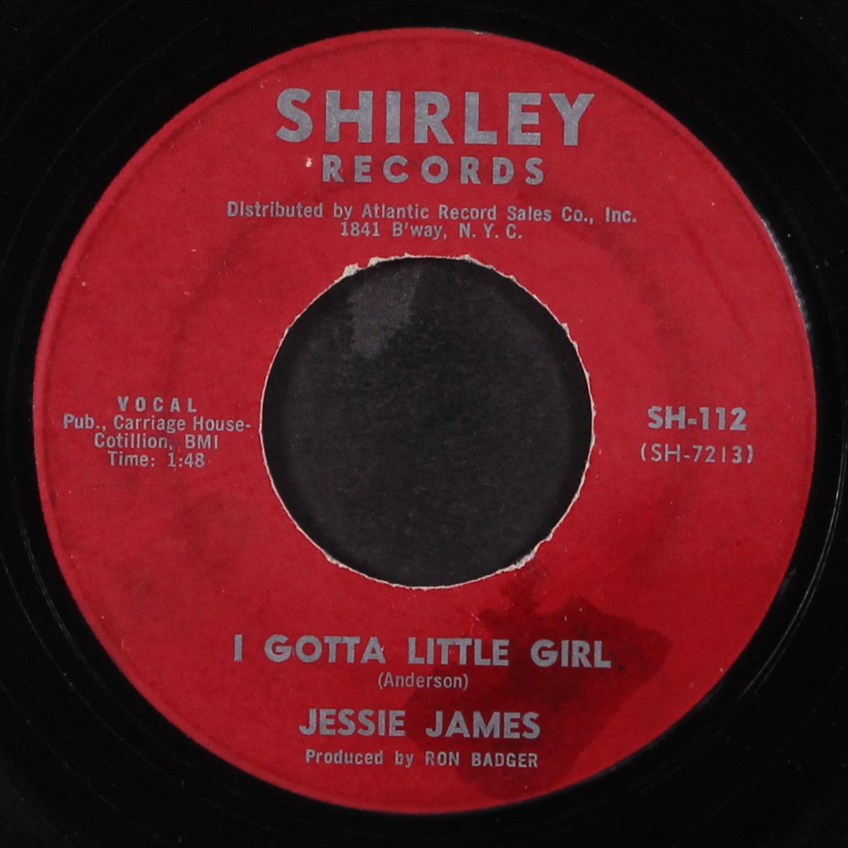 i gotta little girl / i wanna full time love by JESSIE JAMES
