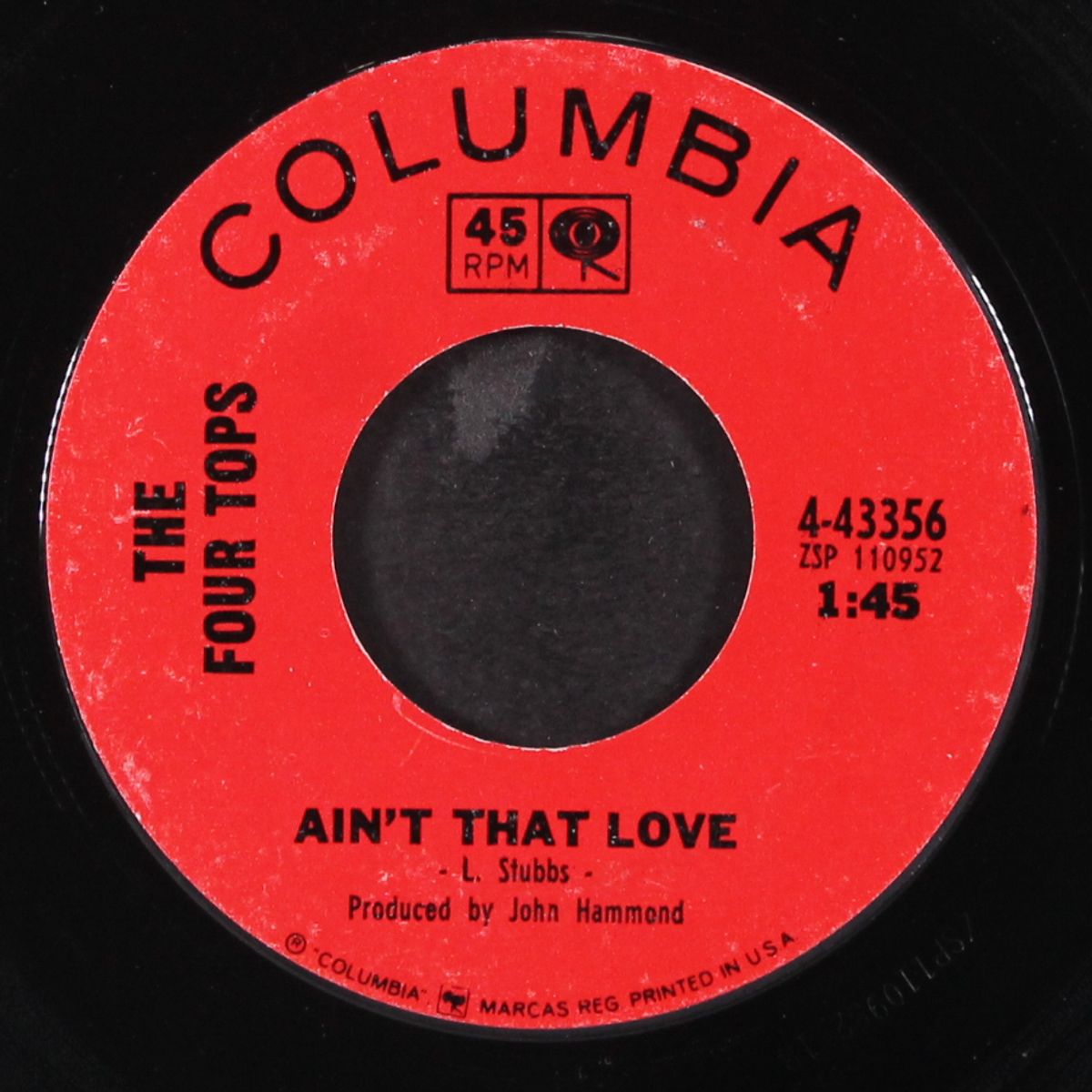 lonely summer / ain't that love by FOUR TOPS