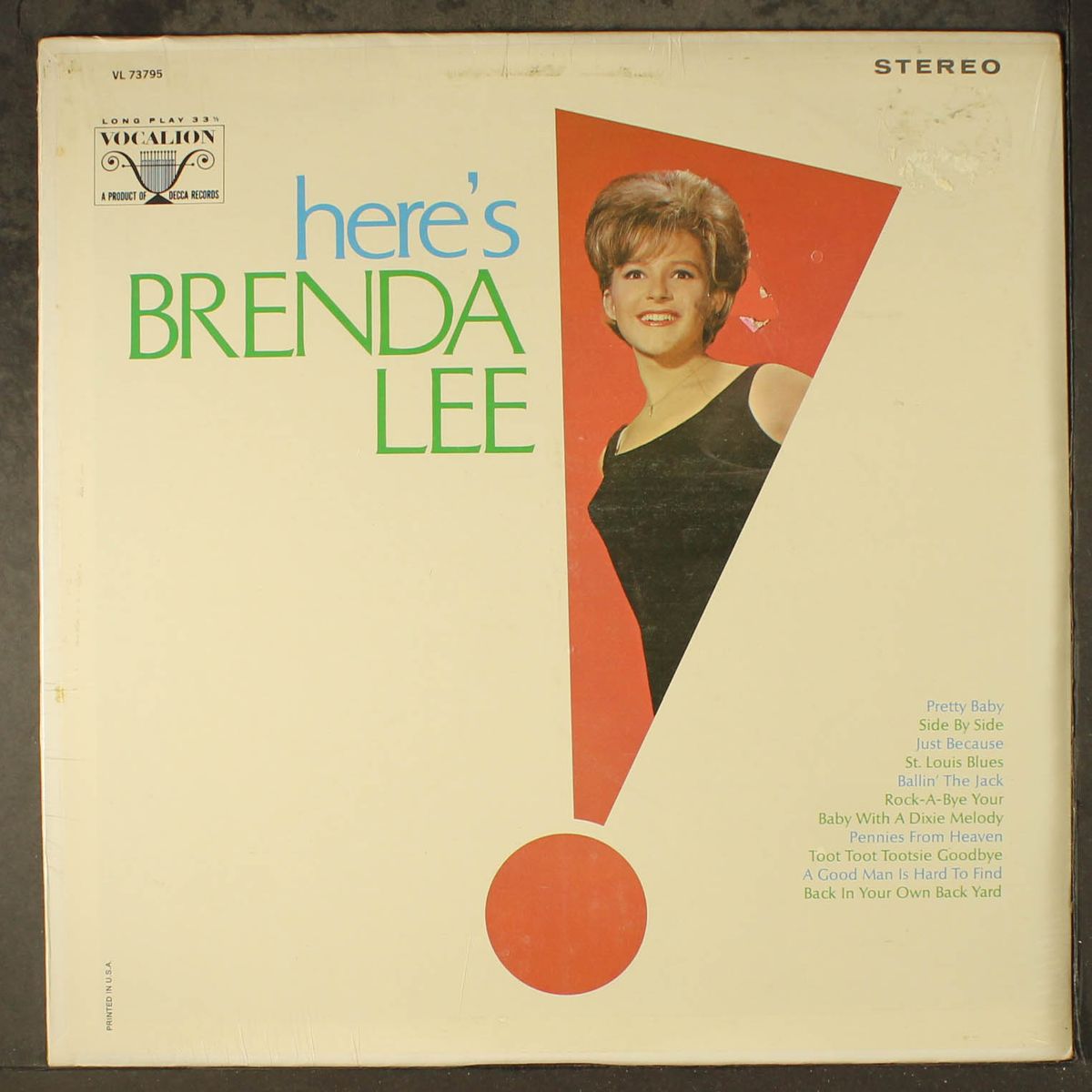 here's by BRENDA LEE