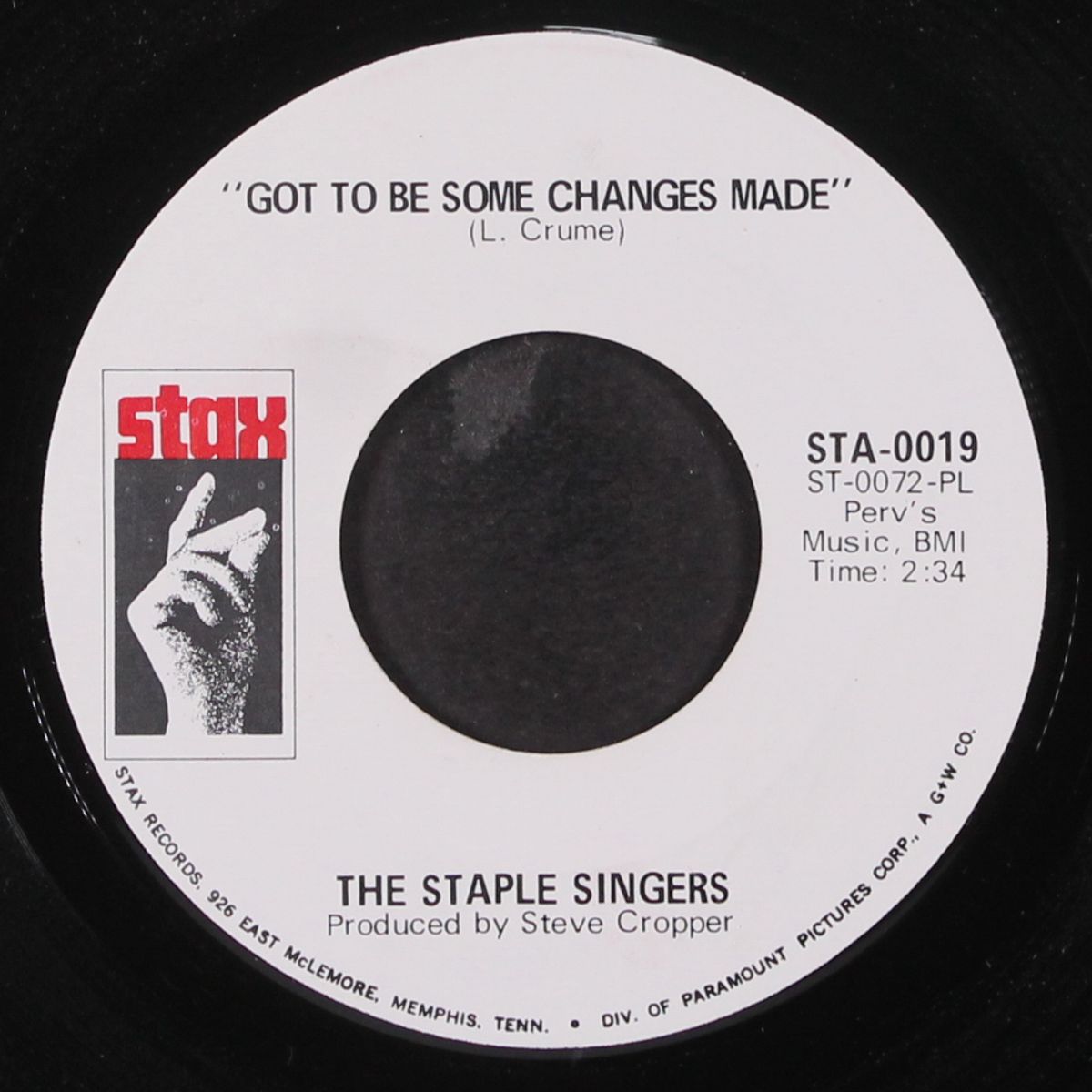 the ghetto / got to be some changes made by STAPLE SINGERS