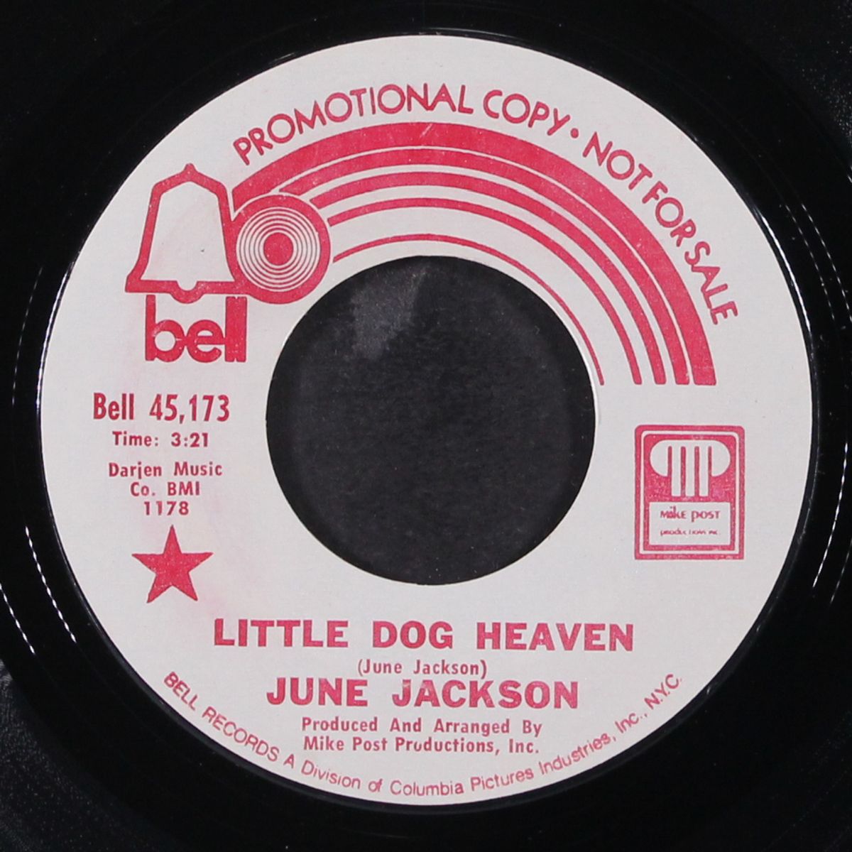 tenderly, with feeling / little dog heaven by JUNE JACKSON