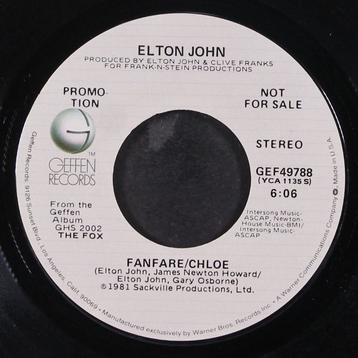 chloe by ELTON JOHN