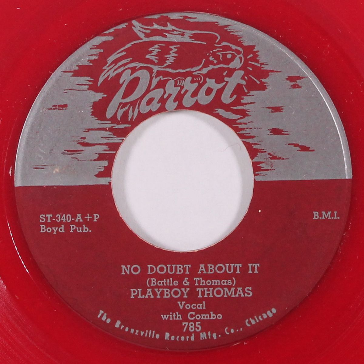 no doubt about it / too much pride by PLAYBOY THOMAS