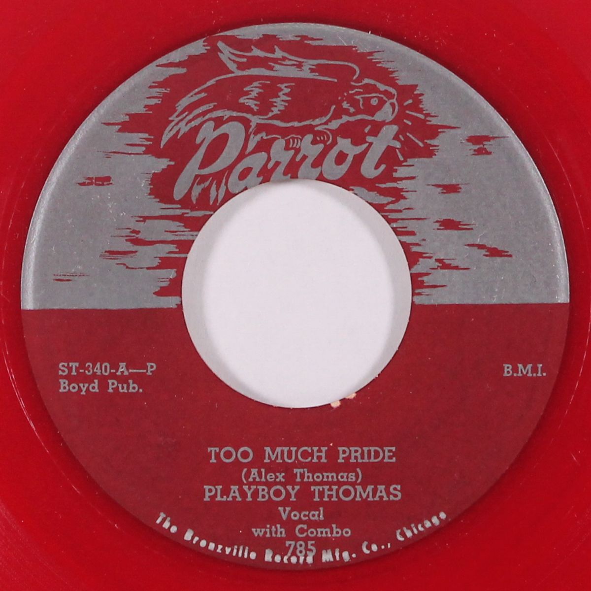 no doubt about it / too much pride by PLAYBOY THOMAS