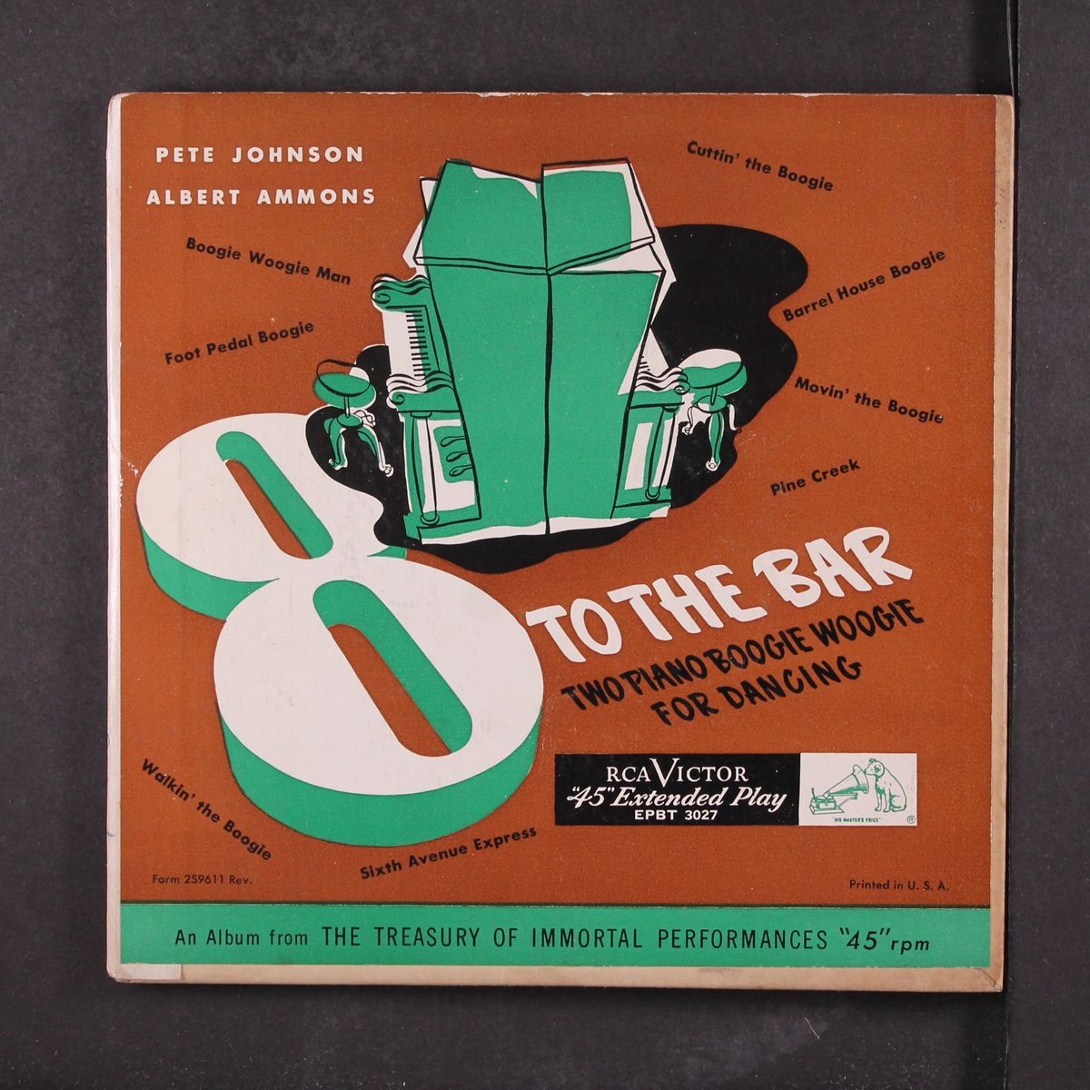 8 to the bar by PETE JOHNSON & ALBERT AMMONS