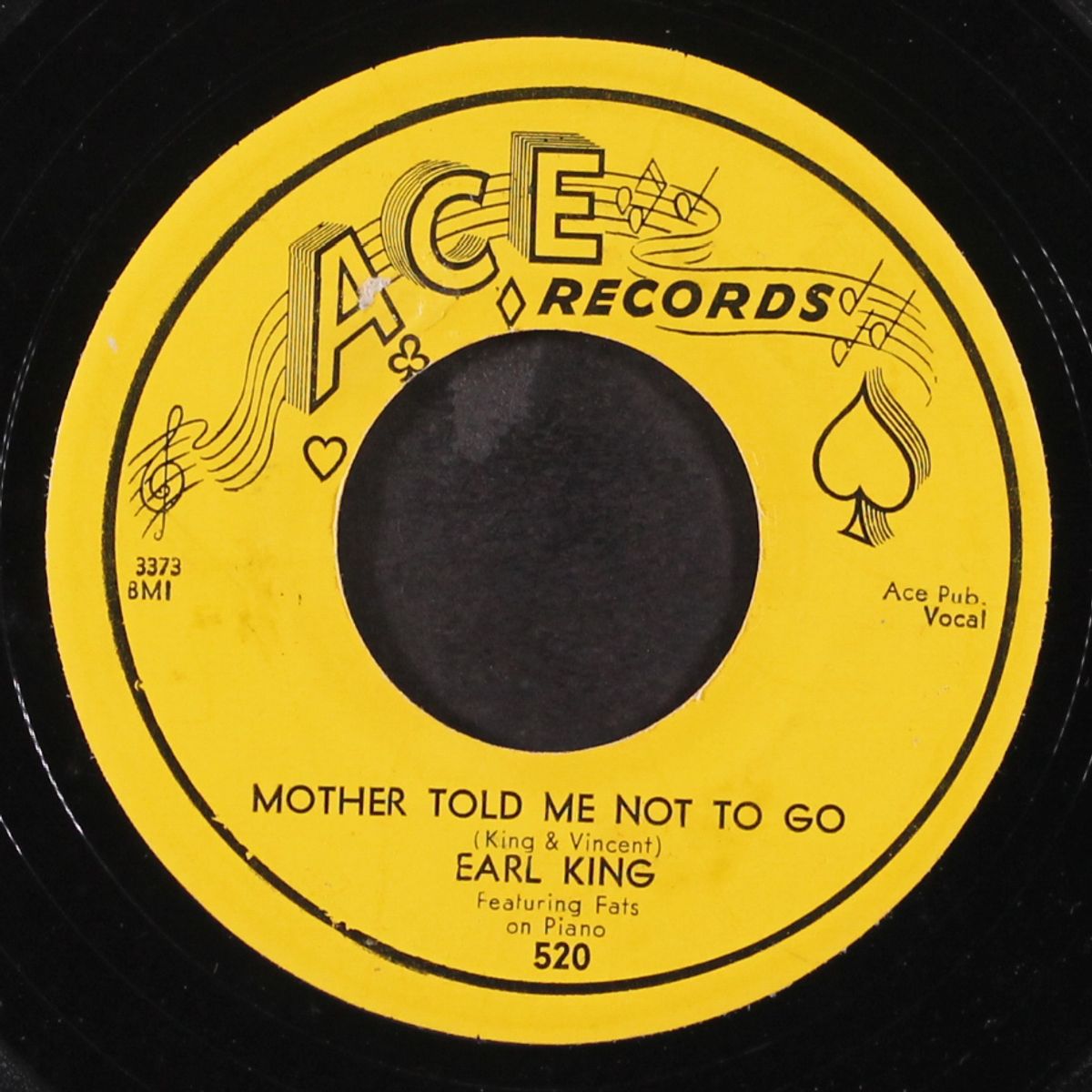 is everything alright / mother told me not to go by EARL KING