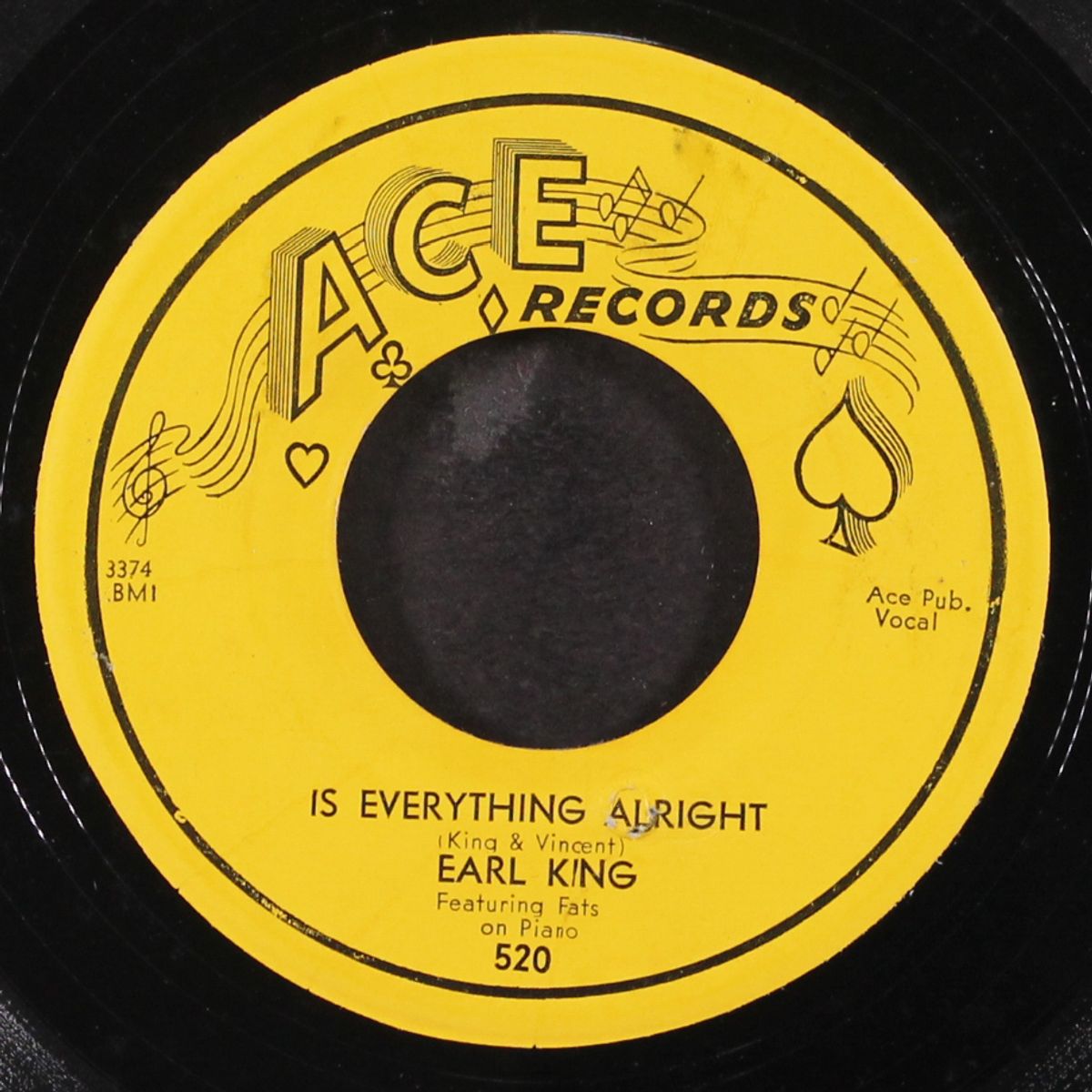 is everything alright / mother told me not to go by EARL KING