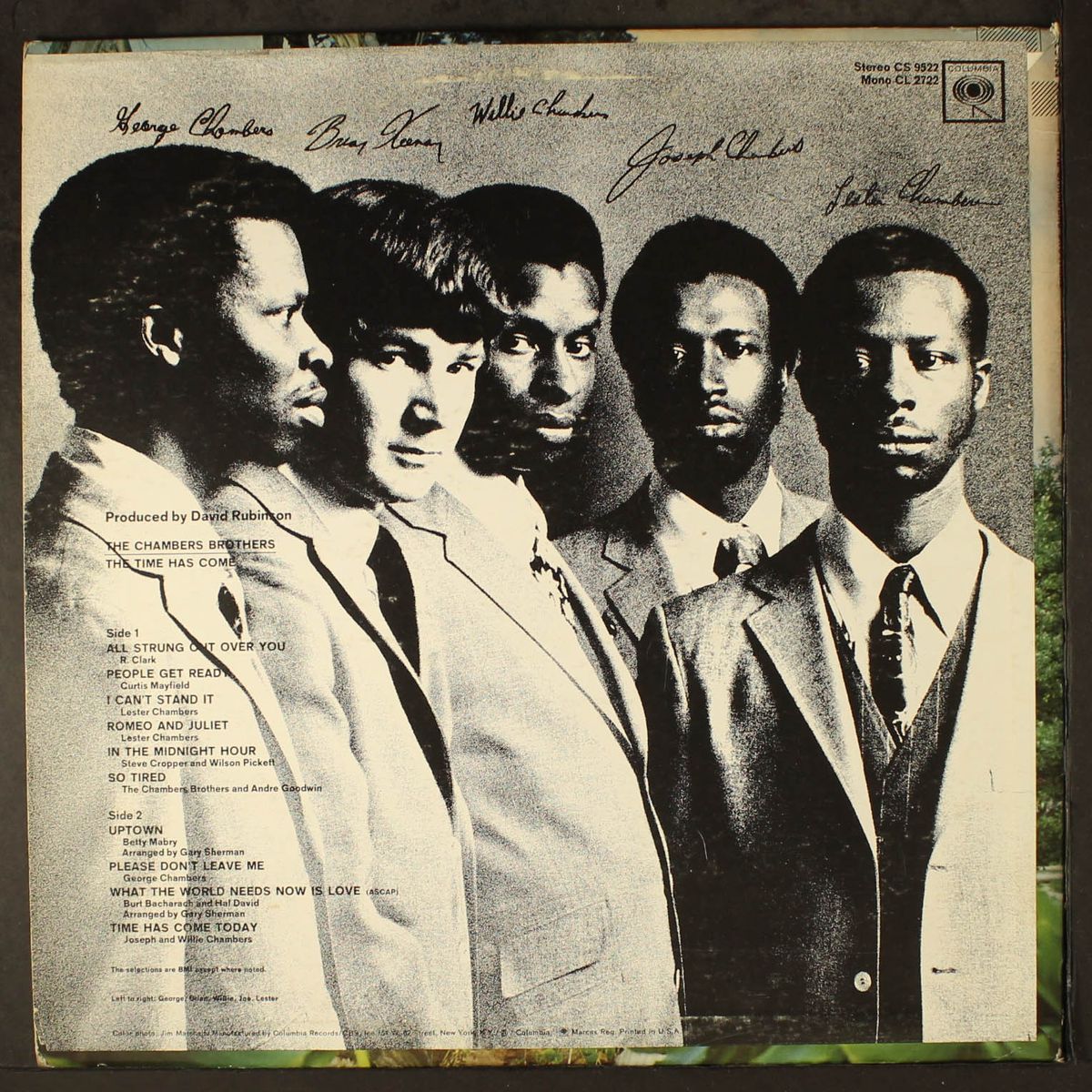 the time has come by CHAMBERS BROTHERS