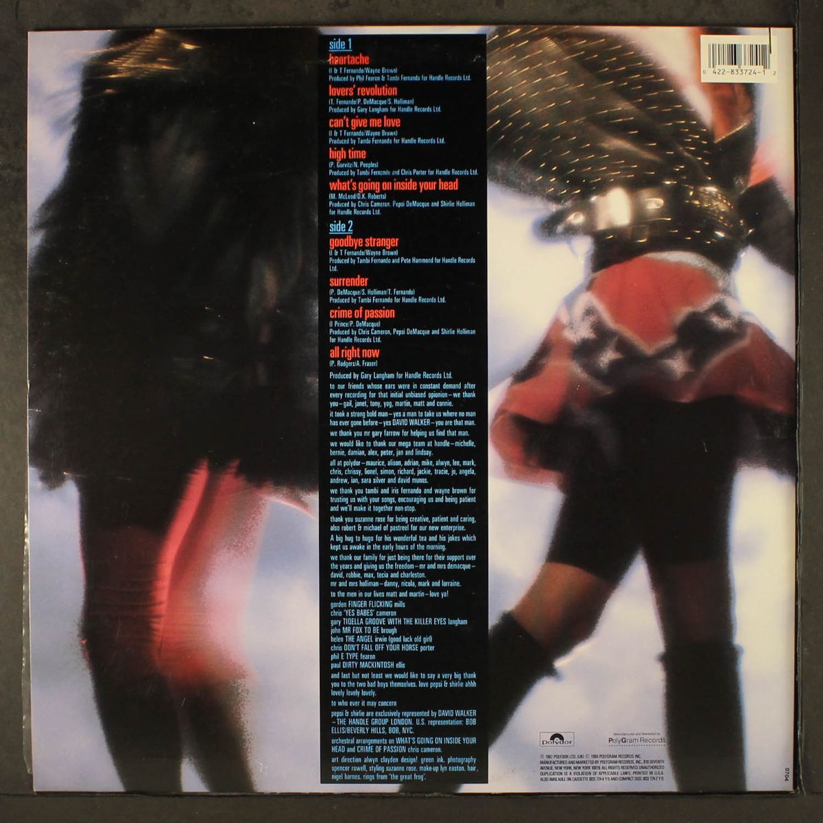 all right now by PEPSI & SHIRLIE