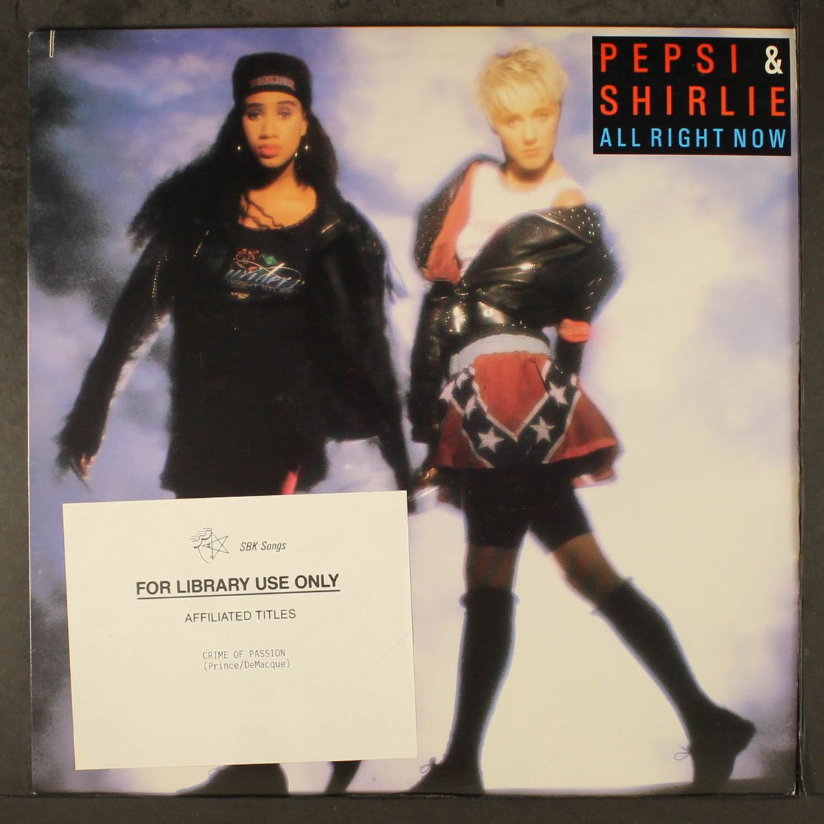 all right now by PEPSI & SHIRLIE
