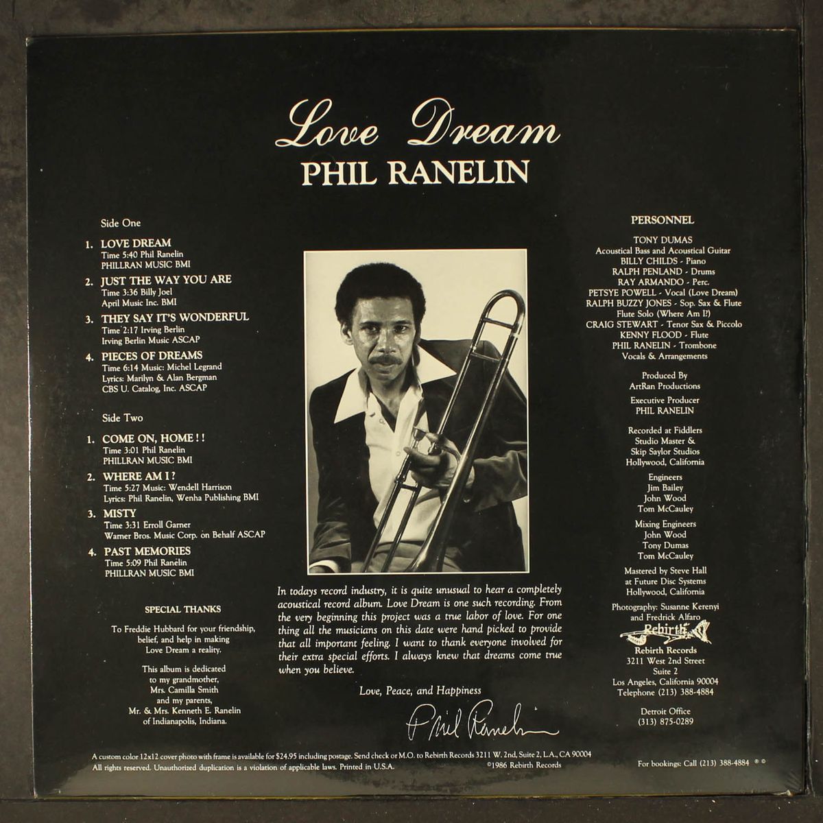 love dream by PHIL RANELIN