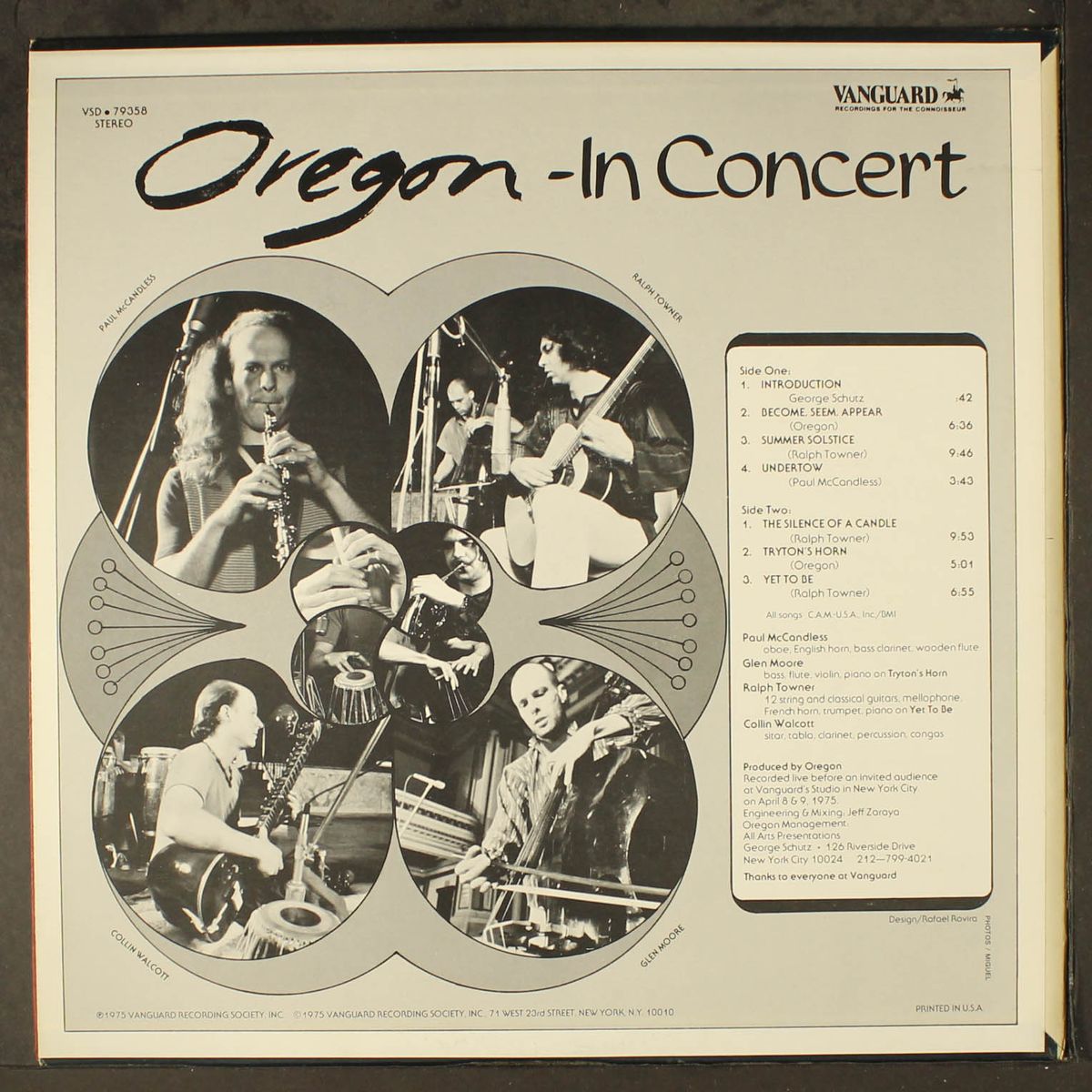 in concert by OREGON