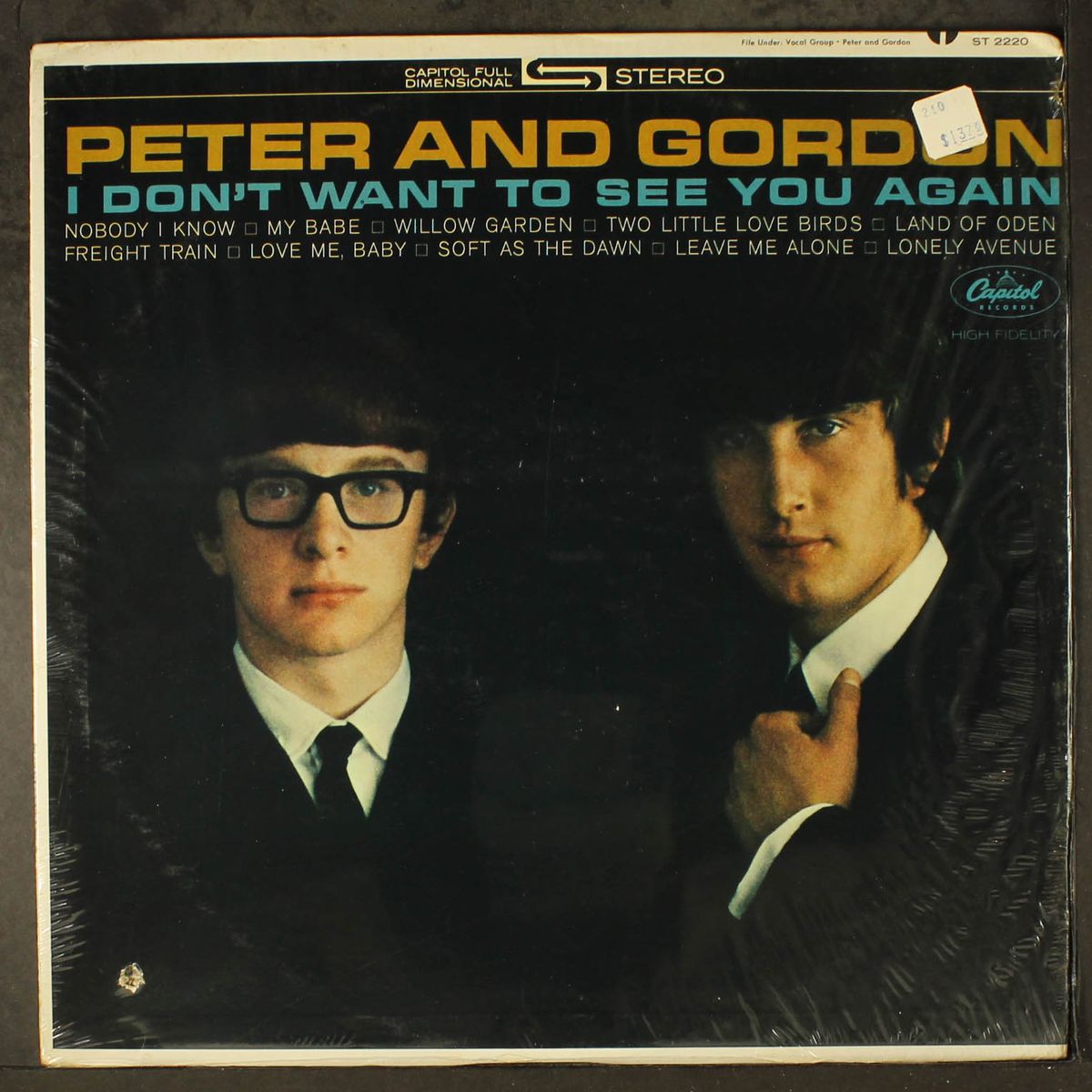 i don't want to see you again by PETER & GORDON
