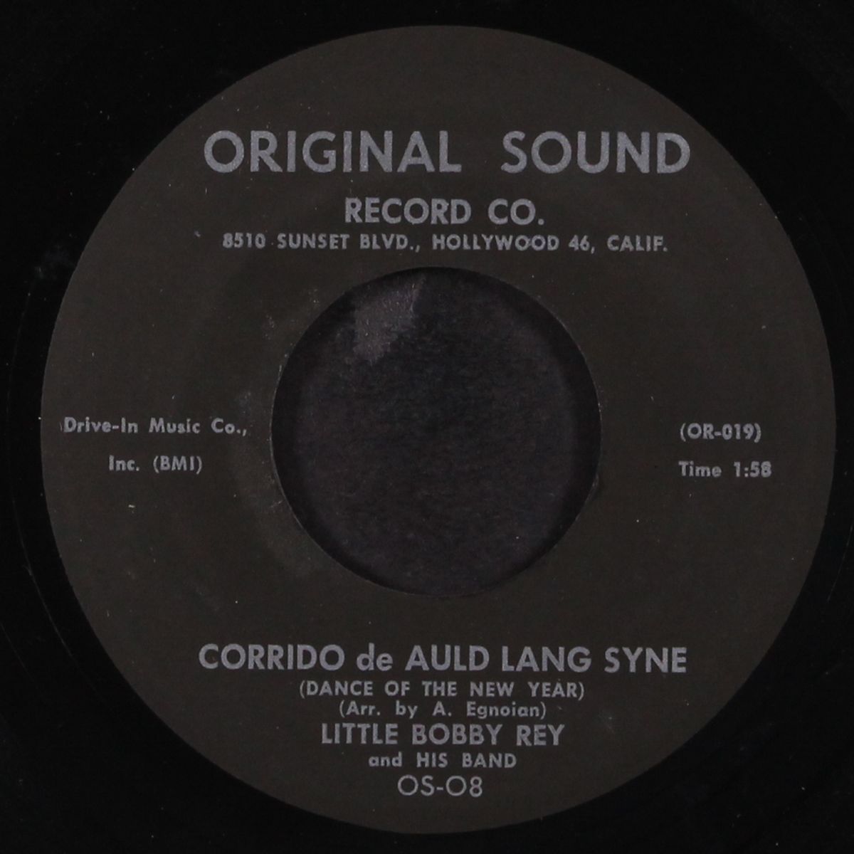 rockin' j bells / corrido de auld lang syne by LITTLE BOBBY REY