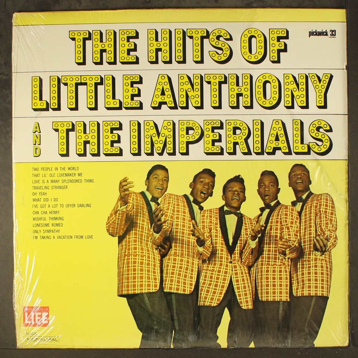 the hits of by LITTLE ANTHONY & IMPERIALS