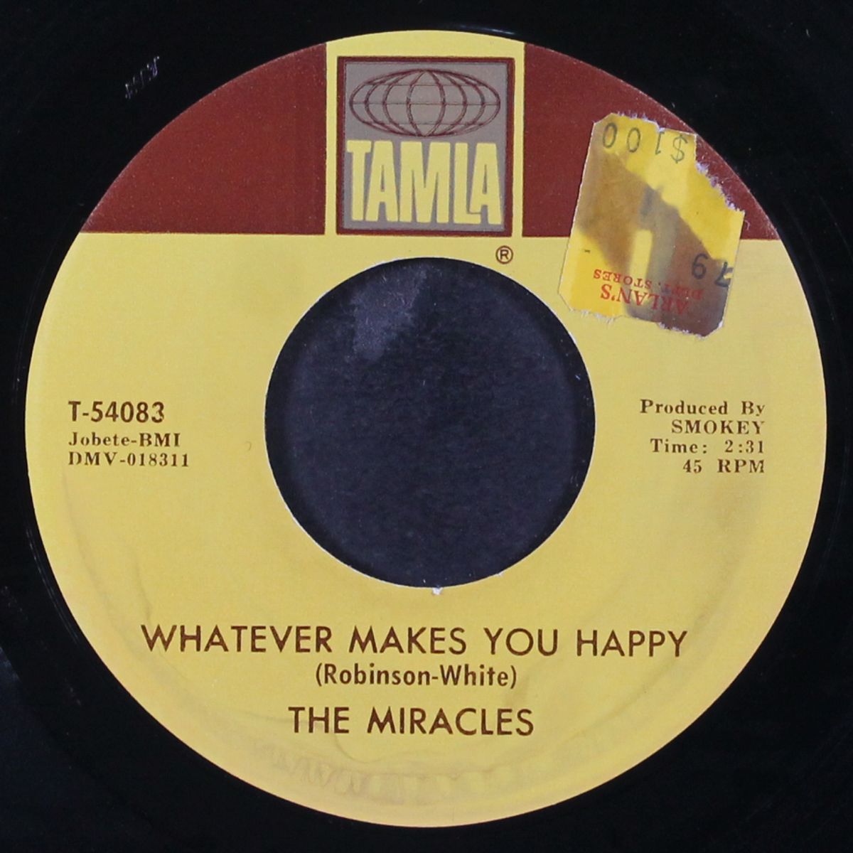 mickey's monkey / whatever makes you happy by MIRACLES