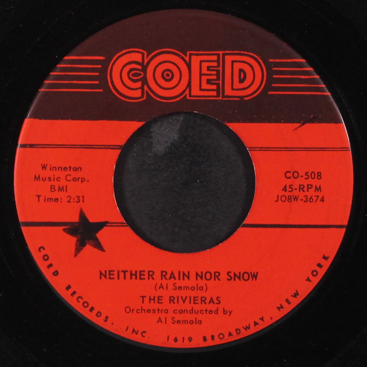 moonlight serenade / neither rain nor snow by RIVIERAS